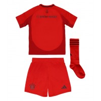 Maglia Calcio Bayern Munich Prima Divisa Bambino 2024-25 Manica Corta (+ pantaloncini)